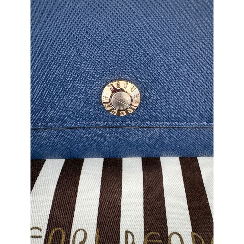 Henri Bendel Navy Blue Saffiano Leather Wristlet Wallet
Clutch w/dustbag - Picture 2 of 8